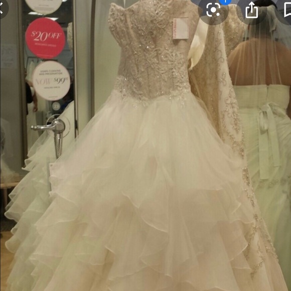 Oleg Cassini Wedding Gown - Picture 5 of 7